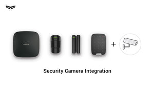 How to connect cameras to the Ajax security system?
