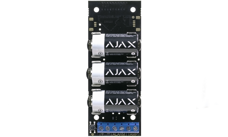 How to connect a wire detector to Ajax and Transmitter capabilities