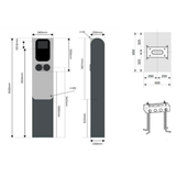 Raedian GEMINI 22-M1-P0+RD-GEMINI-POLE