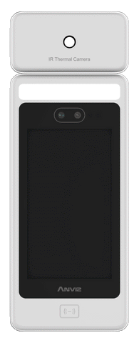 Anviz FaceDeep 5 IRT Access Control and Time & Attendance with Body Temperature Detection