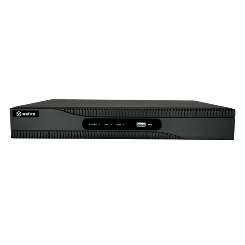 SAFIRE NVR Recorder (8 PoE Ports) with Alarm Ports