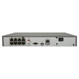 SAFIRE NVR Recorder (8 PoE Ports)
